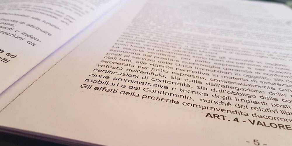 Documenti per il compromesso